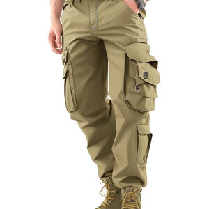 Pantalones Cargo impermeables para exteriores para hombre, diseño de camuflaje de secado rápido, ropa de trabajo al por mayor, pantalones de aventura para senderismo - Product Image 3