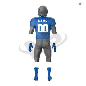 Uniforme de fútbol americano de alta calidad Último diseño Color personalizado Oversize Adulto Jersey Poliéster Material cómodo Ropa deportiva - Product Image 3