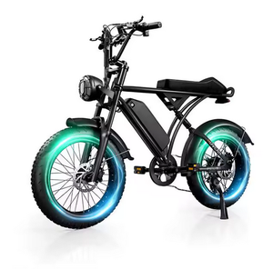 V60/Pro Electric <b>Bike</b> 12V 15.6/18.2Ah Removable Battery 24" <b>Fat</b> Tire Aluminum Frame 1000/1500W Motor 30/33MPH Top Speed - Product Image 1