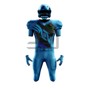 American <b>Football</b> Uniform Digital Print Jersey Pants Set JAMEZ SPORTS Custom Team Name 100% Polyester Lightweight Fabric Quick - Product Image 6