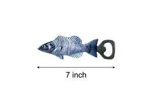 Metal Fish Design <b>Bottle</b> <b>Opener</b> Stylish Handcrafted <b>Bar</b> Tool for Home & Party Use - Product Image 3