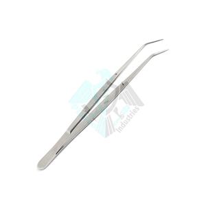 Pince à épiler pour tissus chirurgicaux en coton et habillage médical du London College du meilleur fournisseur Pissco pour dentaire - Product Image 1