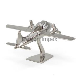 Modèle d'avion poli brillant avec Base modèle d'avion décoratif décoration de la maison et intérieur de bureau prix compétitif - Product Image 3