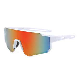 Sıcak satış açık MTB bisiklet sürme güneş gözlüğü büyük çerçeve özel spor güneş gözlüğü moda tasarım kadın erkek - Product Image 4