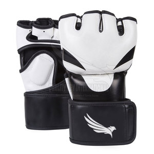 High Leather MMA Gloves Training Wear Professional Manufacturing Customizable Adjustable Lightweight Breathable Comfortable - Product Image 1