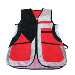 Gilet de tir unisexe d'été pour le tir sur cible et la chasse au pigeon, imprimé personnalisé, respirant, sans manches, en tissu polyester extensible - Product Image 2