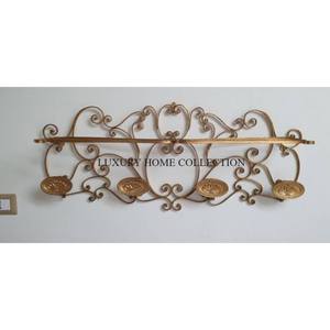 New Look Rustic Metal <b>Wall</b> Hooks <b>Hangers</b> with Distressed Finishes Perfect for Farmhouse and Vintage-inspired Decor - Product Image 3