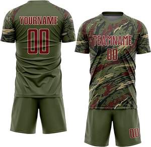 Ensemble de maillots de football en polyester respirant nouveau design personnalisé en gros Uniforme de sport de sublimation au meilleur prix - Product Image 5