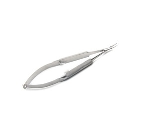Porte-aiguilles Barraquer Micro Needle Holder 10,5 cm, pointes courbes lisses, mâchoire de 6 mm, acier inoxydable, manuel, BEST CARE INTERNATIONAL, chirurgie générale - Product Image 3