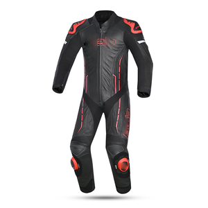Traje de Motocicleta Personalizado para Hombre, de Cuero, Impermeable, Cortavientos, de Secado Rápido, Transpirable, Último Modelo - Product Image 1