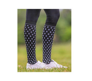 Chaussettes d'équitation équestres Chaussettes d'équitation tricotées extensibles pour femmes - Product Image 1