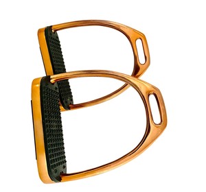 Recién llegado, estribos para montar a caballo para principiantes, agarre Flexible ligero de plástico, fábrica ecuestre, Exportación OEM - Product Image 6