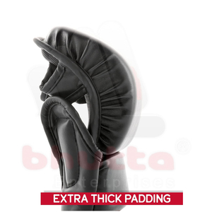 Gants de boxe professionnels en cuir PU personnalisables unisexes BHUTTA ENTERPRISES, demi-doigts, MMA, microfibre - Product Image 2