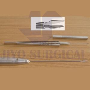 Pinza de sujeción Vitreous 23, instrumento ocular oftalmológico - Product Image 3
