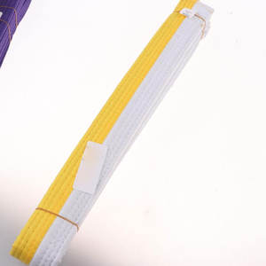 Meilleures ventes de ceintures de karaté en coton de haute qualité de taille personnalisée avec service OEM pour vêtements d'arts martiaux - Product Image 5