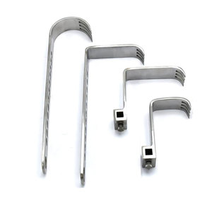 Retractor de cadera Charnley, juego completo con 4 cuchillas, peso y cadena, Retractor ortopédico de acero inoxidable de alta calidad - Product Image 5