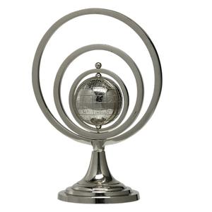 Aluminium <b>Globe</b> for Table Top Decorative Aluminum Modern Shiny Desktop <b>Globe</b> Good Premium Quality - Product Image 3