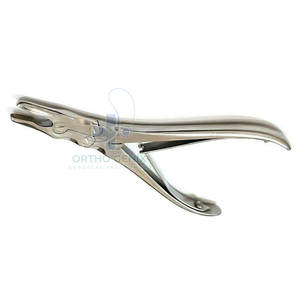 Pince à grignoter orthopédique en acier inoxydable manuel de haute qualité certifié CE pour la coupe chirurgicale des os - Product Image 5