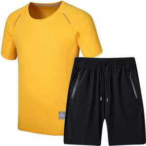 OSTORWEARS ENTERPRISES Ensembles de vêtements de sport de luxe pour l'été Vêtements de sport professionnels pour hommes Style survêtement de sport - Product Image 2