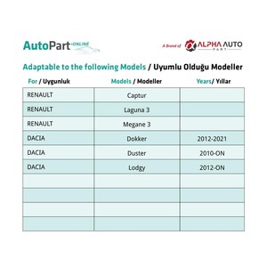 Clips para el Capó del Maletero para Renault Dacia Fiat - 100 Piezas - Product Image 6