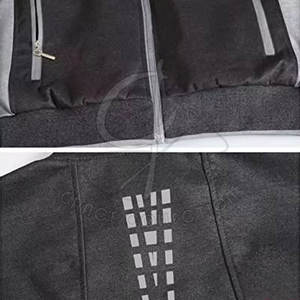 Vente en gros de vêtements de sport de grande taille ensembles de jogging avec survêtement personnalisé de haute qualité pour hommes - Product Image 6