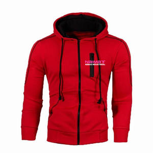 Cotton Fleece and Polyester Winter Plain Dyed Heavyweight <b>Workout</b> Custom Men Thermal Zipper <b>Hoodies</b> - Product Image 6