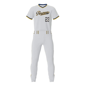 Uniforme de béisbol para hombre de diseño personalizado de calidad superior a la venta, nuevo estilo, Color sólido, gran oferta, uniformes de béisbol - Product Image 2