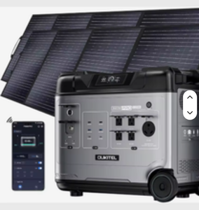 Générateur solaire industriel de haute qualité 5120Wh, grande capacité, station d'alimentation portable P5000 Pro, panneau 2x400W, OEM, garantie 3 ans - Product Image 2