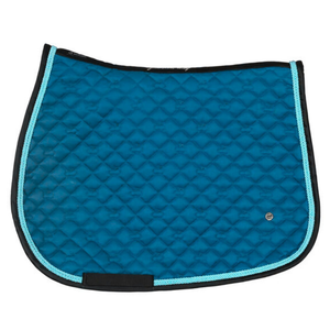 Selle anglaise en coton matelassé diamant |   Coussin de dressage en polyester compressé de haute qualité - Product Image 1