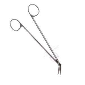 Ciseaux vasculaires DeBakey 180 mm, lame angulaire tranchante de 10 mm en acier inoxydable pour une chirurgie de précision |   Haute qualité certifiée CE - Product Image 3