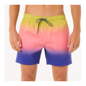 Shorts d'été en satin personnalisés pour hommes, imperméables, respirants, pour sports de plein air, plage, surf, séchage rapide, pêche, avec logo - Product Image 1