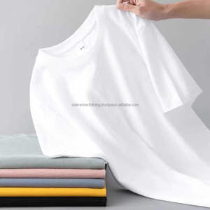 เสื้อยืดแขนสั้นผู้ชายสไตล์พื้นฐาน สีพื้น คอกลม สวมใส่สบาย น้ำหนักเบา เหมาะสำหรับใส่ทุกวัน เสื้อยืดผู้ชายคลาสสิก - Product Image 3