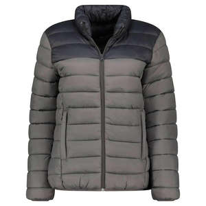 Veste bouffante brillante de haute qualité en gros Nylon respirant Imprimer votre logo personnalisé Veste matelassée surdimensionnée pour femmes - Product Image 2