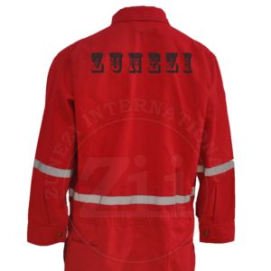 Overol de Trabajo de Algodón de Alta Visibilidad, Antiestático, Impermeable, Ignífugo y Reflectante, de Manga Larga - Product Image 5