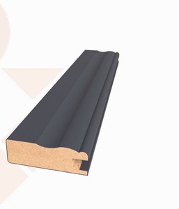 Durable 8mm Decorative PVC Coated MDF Furniture Profile Wood Groove <b>Trim</b> for Cabinets & <b>Door</b> Panels Accessories - Product Image 1