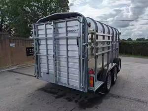 Buen remolque de transporte de cerdos/vacas/ovejas, remolque de granja ganadera multiusos - Product Image 5