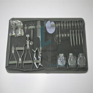 Alicates de extensión de pelo, Kit de herramientas de microanillos aplicadores para depilación en Color negro mate, hecho por Lunar Impex - Product Image 6