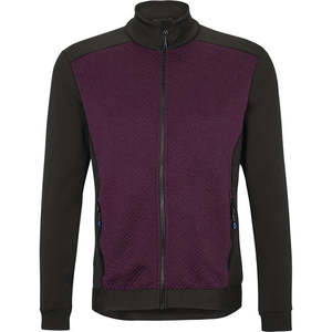 Veste Sherpa d'hiver pour homme avec tissu polaire doux et respirant en toile mélangée doublure en maille polyester poche poitrine zippée - Product Image 6