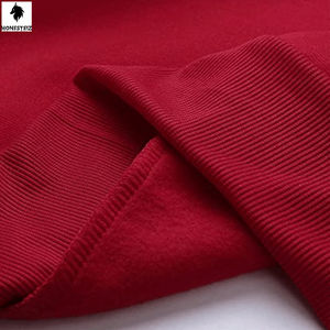 ชุดวอร์มผ้าวูลสำหรับผู้ชาย สไตล์ลำลอง ชุดกีฬาแบบมีซิป เอวยางยืด ผ้าฟลีซ ทรงขาตรง รับผลิตแบบ OEM - Product Image 6