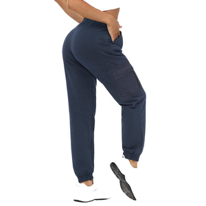 2025 vente en gros taille haute impression personnalisée Logo pantalons de survêtement femmes pantalons de survêtement longs personnalisés pantalons de survêtement en coton pour la dernière conception - Product Image 5