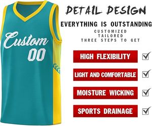 Uniforme de Baloncesto con Impresión por Transferencia de Calor, Transpirable, de Poliéster - Product Image 2
