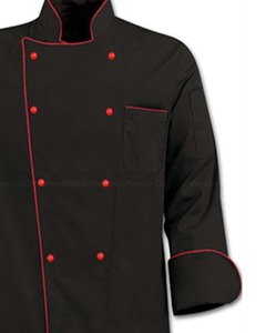 Elegante y cómodo uniforme de chef para restaurante, bar, uso duradero en la cocina, tela Zen de algodón, diseño Unisex de larga duración - Product Image 4