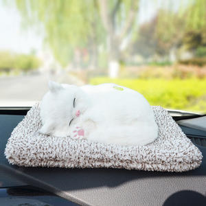 Peluche personnalisée en forme de <span class=keywords><strong>chat</strong></span> mignon, ornement suspendu, jouet en peluche de simulation, cadeau, couverture, adapté aux scénarios automobiles - Product Image 6