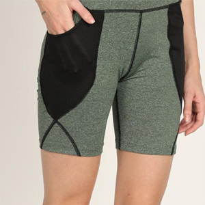 Wholesale Custom Casual Shorts Lightweight and Breathable High-Waisted Elastic Waist Summer Shorts Ideal for <b>Yoga</b> and Travel - Product Image 5
