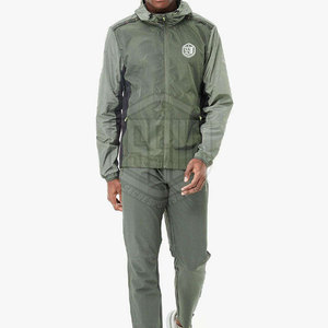 Trajes Deportivos Cortavientos de Diseño Personalizado, Trajes Deportivos Cortavientos de Color Sólido, Trajes Deportivos Cortavientos de Estilo Urbano - Product Image 2