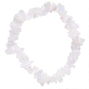 High Quality Chip <b>Bracelet</b> Natural rainbow Moonstone Chip <b>Bracelet</b> <b>Crystal</b> Stone Chip <b>Bracelet</b> Gemstone Women Colorful Energy - Product Image 6