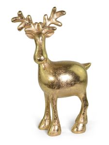 Home <b>Decor</b> Metal Reindeer Silver Finished Christmas Showpiece Classic Festive Ornament for Elegant Celebrations - Product Image 2