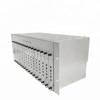 Alta calidad 16 canales Cabecera analógica 48 ~ 860MHz Modulador RF fijo CATV Modulador ágil de 16 canales