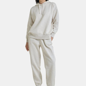 Meilleur pull à capuche coupe ajustée pour femmes confortable 100% toile de coton tissu tricoté de haute qualité pour l'extérieur hiver quantité minimale de commande bas XS - Product Image 2