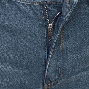 Shorts en jean pour femmes, service OEM, streetwear, bouton, fermeture éclair, coupe ample, confortable, durable, pour l'extérieur - Product Image 5